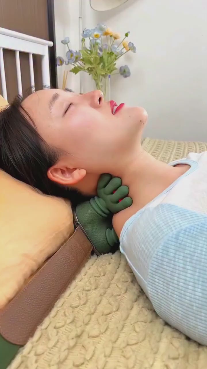 Electric neck massager